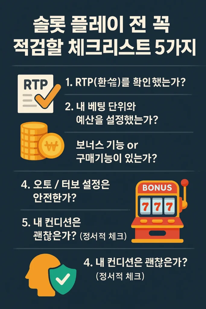 5 Things to Check Before Playing Slots